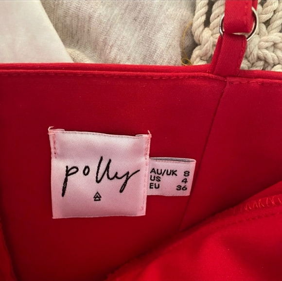 Princess Polly Novella Red Mini Dress - Picture 4 of 5